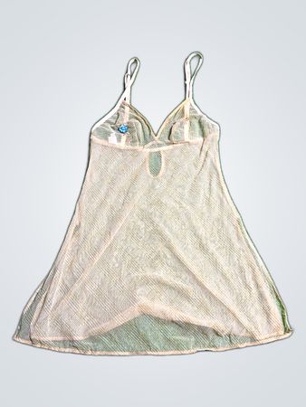 Cheaparuggi Sheer Mesh Slip Dress