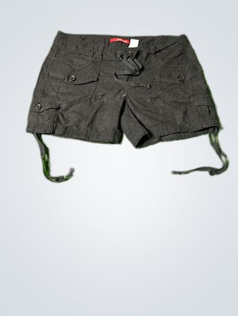 Black Cargo Shorts