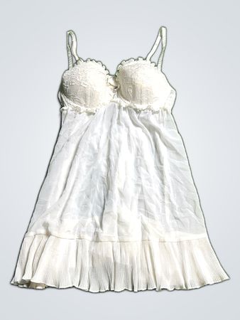 Seductivewear by Cinema White Lace Slip Dress
