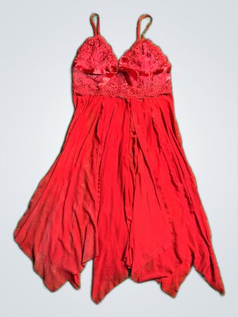 Red Lace Slip Dress