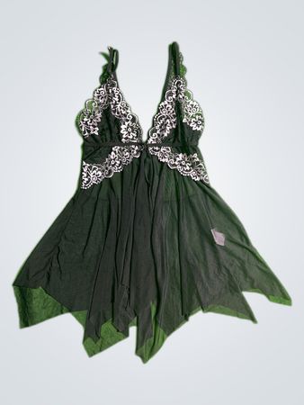 Black Lace Slip Dress