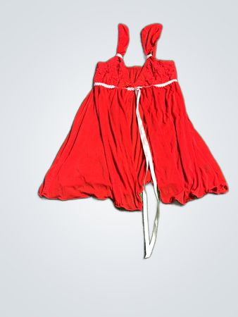 Red Sleeveless Dress