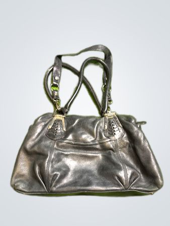 B. Makowsky Black Leather Handbag