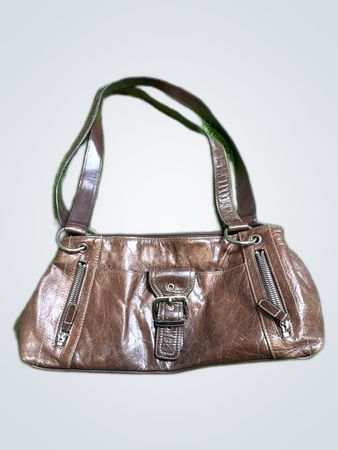 Brown Leather Handbag