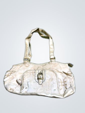 Coach Signature Pattern Shoulder Bag