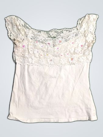 White Lace Top