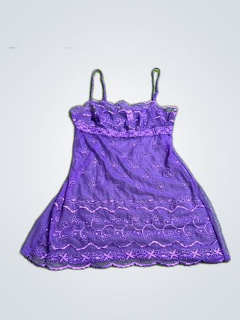 Victoria's Secret Purple Lace Chemise