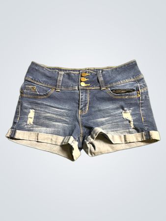 YMI Distressed Denim Shorts