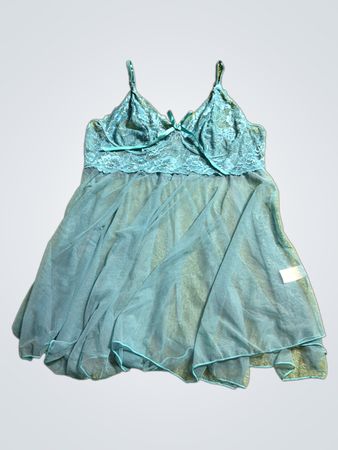 Avidlove Teal Lace Chemise