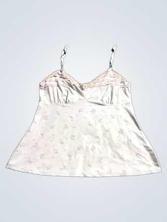Laura Ashley Floral Lace Cami Top