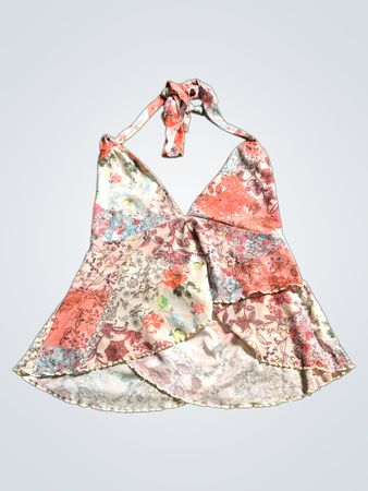 Floral Halter Top
