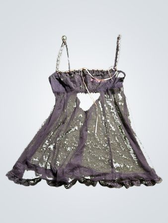 Victoria's Secret Black Sheer Camisole