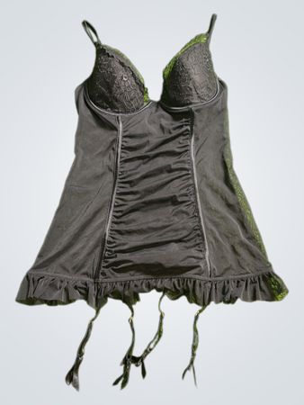 Black Lace Corset