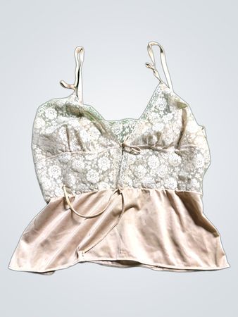 Lace and Satin Top