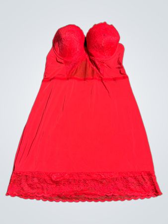 Red Lace Chemise