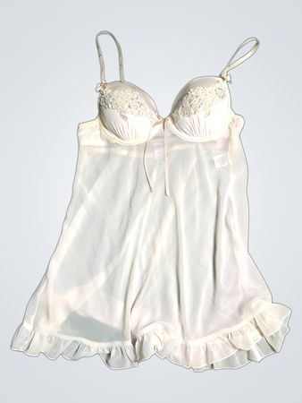 White Linen Chemise