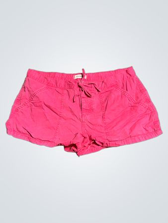 Express Pink Cargo Shorts