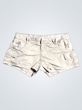 Amethyst beige cargo shorts