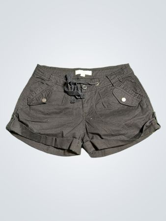 Papaya Black Cargo Shorts