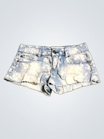 Love Culture Floral Denim Shorts