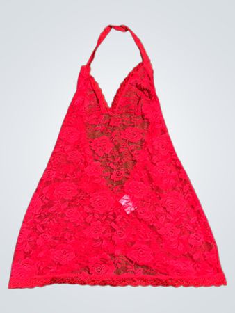 Red Lace Dress
