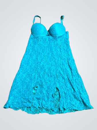 Snow Day Blue Lace Camisole