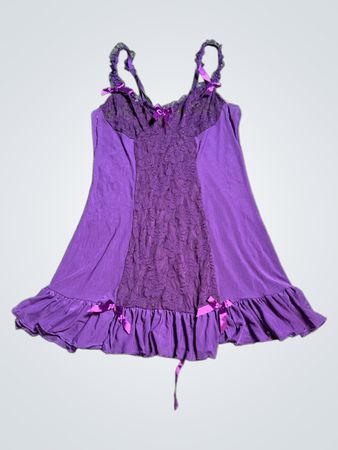 Purple Lace Chemise