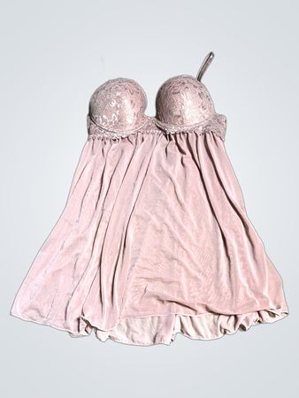 Pink Lace Chemise