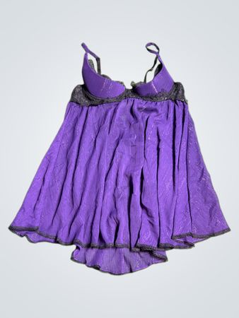 Purple Lace Chemise