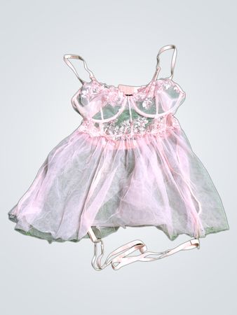 Pink Lace Chemise