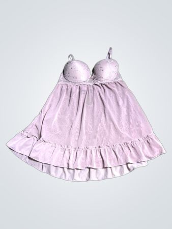 Pink Lace Chemise