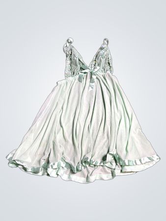 Unbranded Mint Green Lace Slip Dress