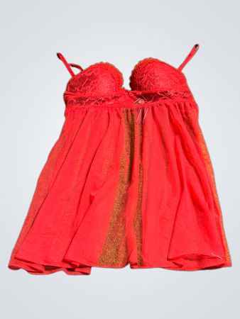 Victoria's Secret Red Lace Babydoll