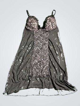 Marilyn Monroe Intimates Black Lace Babydoll