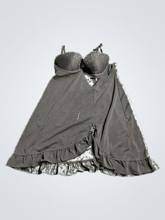 Gilligan & O'Malley Intimates Black Dress