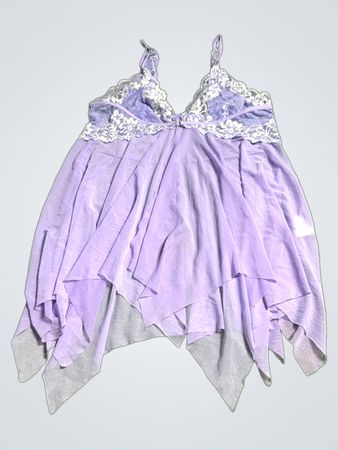Purple Lace Chemise