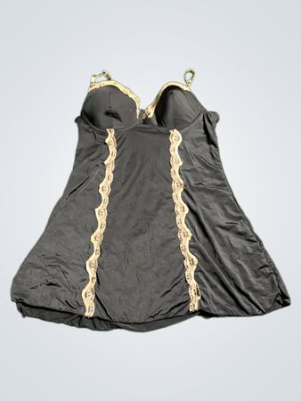 Black Lace Trim Camisole