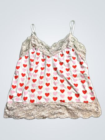 Heart Patterned Camisole