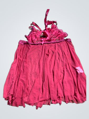 Red Lace Chemise