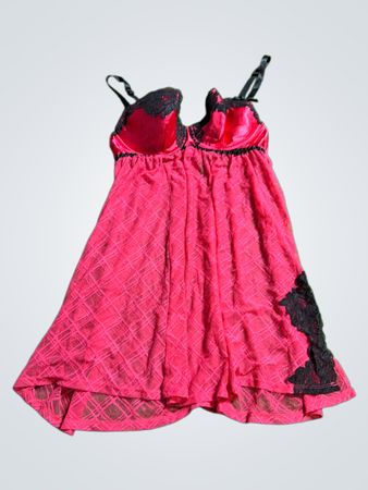 Cacique Pink Lace Chemise