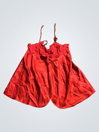 Secret Treasures Red Lace Romper