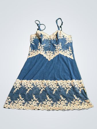 Wacoal Blue Lace Trim Camisole