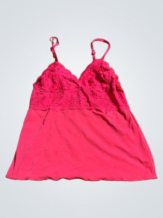 Red Lace Camisole