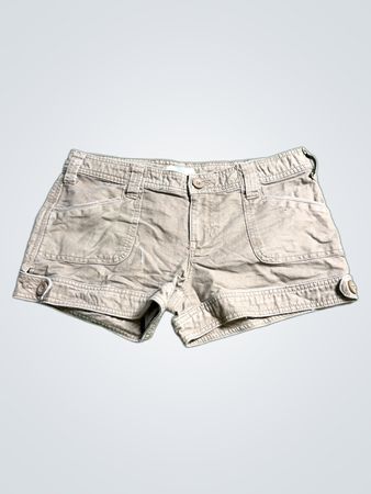 Brown Cotton Shorts