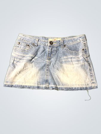 YMI Denim Mini Skirt