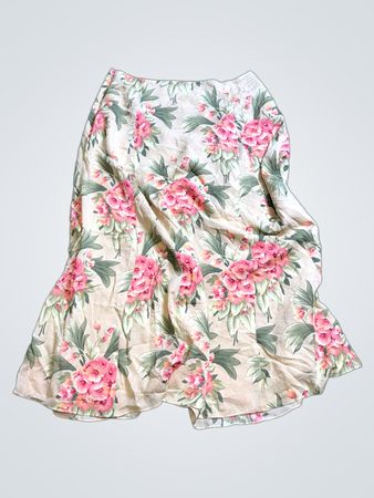 Jones New York Floral Print Skirt