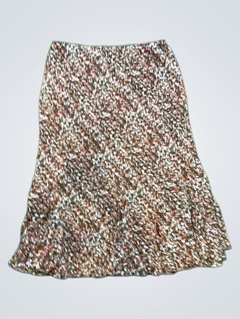 Brown and Orange Skirt