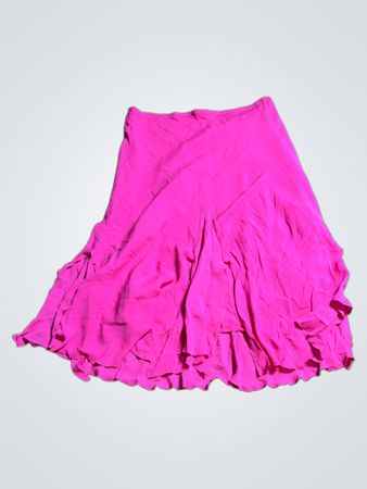 Pink Ruffle Skirt
