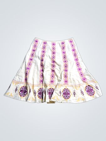 Embroidered Skirt