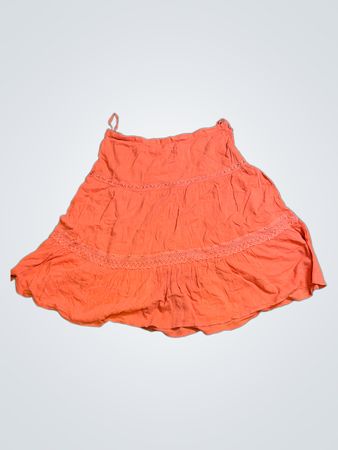 Orange Lace Skirt